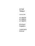 Allied Telesyn International Corp CentreCOM AT-200 Series Installation manual