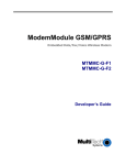 Multitech MTSMC-G-F1 Specifications