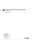 Extreme Networks EPICenter Guide Specifications
