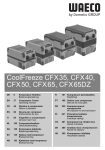 Waeco CFX40 Technical data