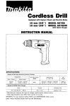 Makita 60761 Specifications