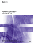 Fax Driver Guide - Océ | Printing for Professionals