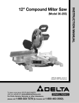 Delta 36-255 Instruction manual