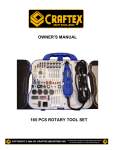 Craftex CT106 Owner`s manual