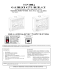 Mendota DXV-35 DEEP TIMBER II Operating instructions