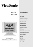 ViewSonic VG171b User guide