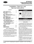 Carrier 48TF004-007 Specifications