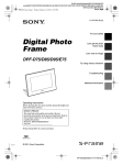 Digital Photo Frame DPF-1002 Operating instructions