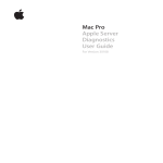 Mac Pro Apple Server Diagnostics User Guide