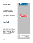Randell CR9046 Operator`s manual