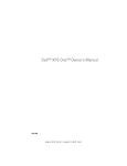 Dell XPS One Owner`s manual
