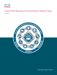 Cisco Smart Business Communications System Setup