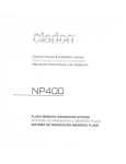 Clarion NP400 Owner`s manual