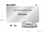 Sharp SD-EX200 Operating instructions