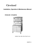 Cleveland PDL-3J Operator`s manual