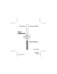 Audiovox GMRS2572CH Owner`s manual