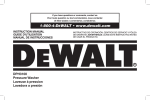 DeWalt DPH3100 Instruction manual