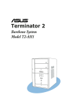 Asus Terminator 2 Barebone System T2-AH1 Specifications
