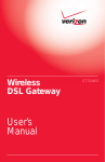 Verizon GT704WG User`s manual