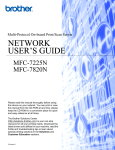 Brother MFC-7820N User`s guide