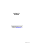 Acer Aspire L100 Technical information