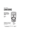 Craftsman 82312 Owner`s manual