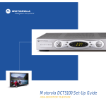 Motorola DCT5100 User guide