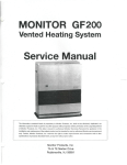 Monitor GF 500 Service manual