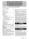 Mitsubishi SRC35GZ-L1 Instruction manual