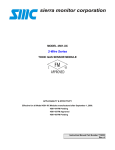 Sierra Monitor Corporation 5100-04-IT Instruction manual