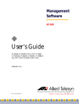 Allied Telesis AT 8088/SC  AT-8088/SC AT-8088/SC User`s guide