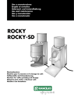 Rancilio ROCKY-SD Specifications
