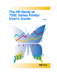 HP 720 Series User`s guide