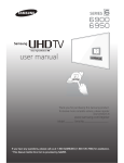 Samsung UN40HU6950 User manual