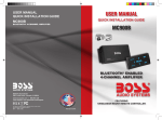 Boss Audio Systems C-900 User manual