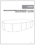 Mighty sun BRACELESS OVAL POOLS Installation manual