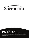 Sherbourn Technologies PT-7030 Owner`s manual