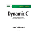 Digicom 2000 User`s manual