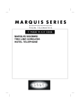 Marquis 9002MWD User`s guide