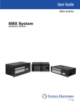 Analog way SMX200 User guide