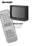 Sharp 66GS-62H Specifications