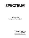 Cabletron Systems STH-24 Specifications