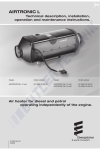 Eberspracher Airtronic D5 Technical data