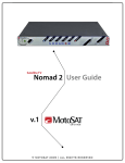 MotoSAT Nomad 2 Specifications