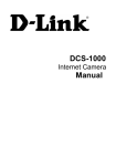 D-Link DCS-1000 User`s guide