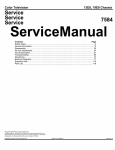 Philips 13PR19C1 Service manual