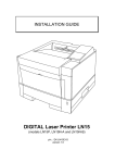 Digital LN15 Installation guide