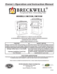 Breckwell SW2100 Instruction manual
