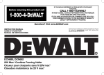 DeWalt DCN690 Instruction manual