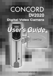 Concord Camera DV2020 Specifications